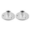 Pair of 17T 3 Stud Rear Wheel Hub Shaft Steel Alloys Rear Axle Wheel Hub for Quad Bike ATV Dune Go Kart with 5 Inch