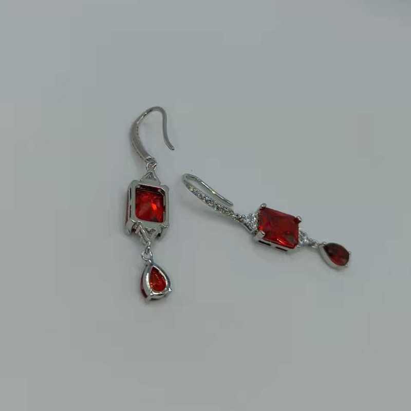 Sace Gems Classic Copper Alloy Zircon Earrings Ladies Jewelry Wedding Promise Party Gift