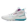 Баскетбольные кроссовки Li Ning 937 с амортизирующими нескользящими износостойкими высокими верхами, унисекс, белые ABPR011-2