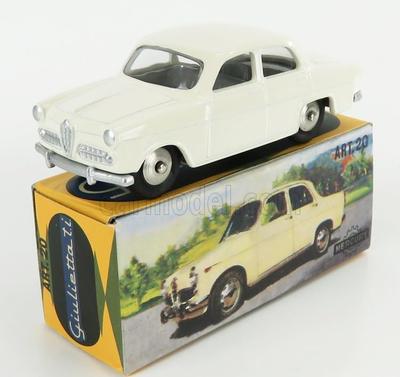 Alfa Romeo Giulietta, литая модель автомобиля в масштабе 1/48, GIULIETTA TI 1960 (белый) [Параллельный импорт]