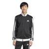 Adidas Tricot Regular Fit Colorblock Track Jacket KQI85 Black Size L Men's 3-Stripes (JI8838)