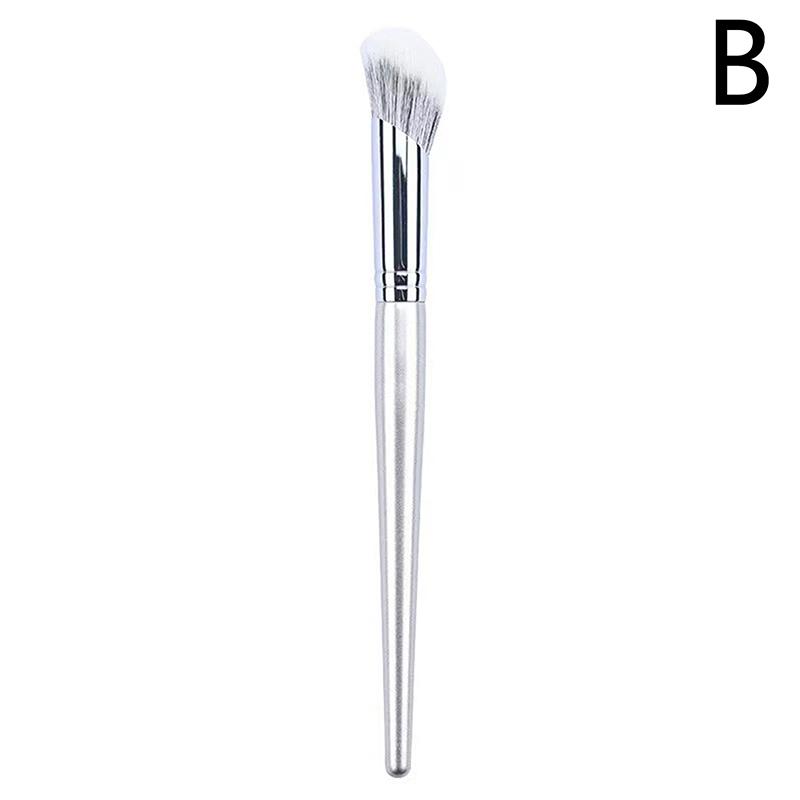 Скошенная кисть для румян Пудра Румяна Крем Жидкие румяна Кисть для макияжа Скошенная Точная кисть для румян Инструменты для макияжа Инструмент для красоты