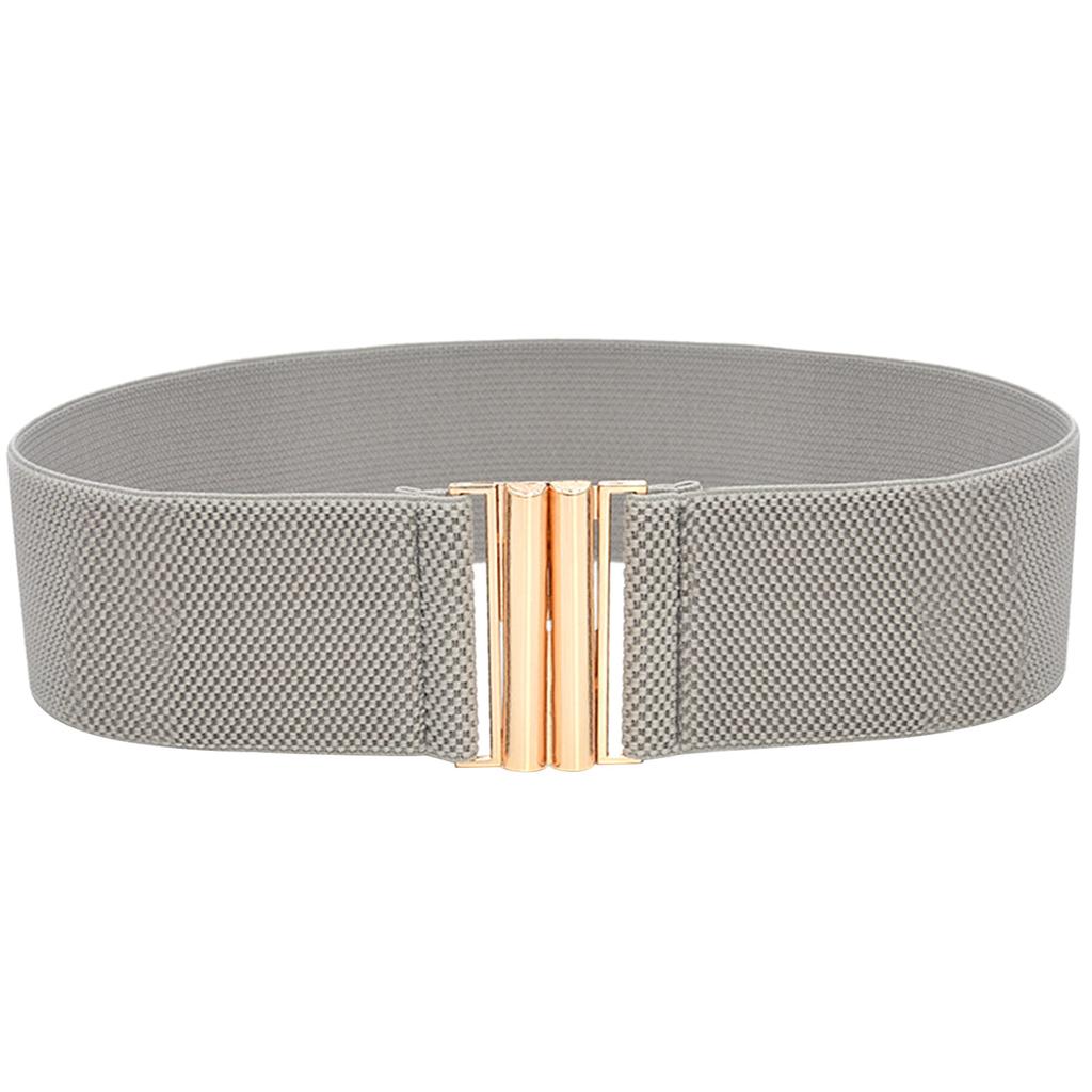 Stretchy Traditional Waist Chain Solid Color Belt for Women Prom Banquet Club Party Hot Girl Oversize Elegant Woven Belt