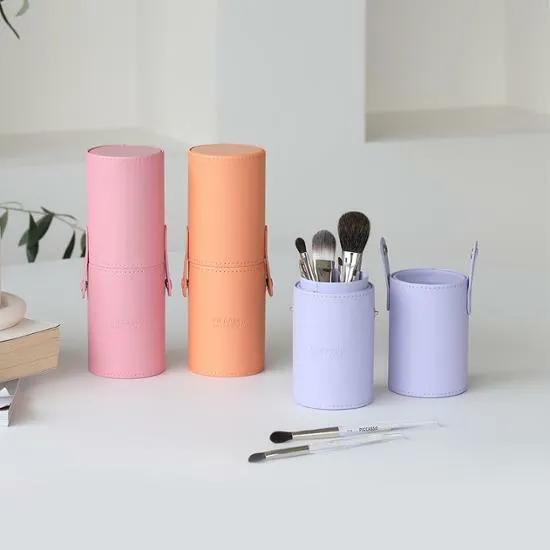 PICCASSO Collezioni Leather Cylinder Brush Case