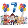 PAW Patrol Birthday Party Decoration New Version Balloon Set Disposable Tableware Kid Event Supplies Banner Backdrop Gift