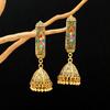 Украшения в этническом стиле, серьги в виде птичьей клетки с бахромой в стиле бохо, длинные серьги-колокольчики в стиле ретро в индийском стиле для женщин