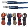 Cord 4 Poles Cable 3.5mm Male To Male Audio Adapter Cord AUX Cord 3.5mm Audio Cable Car AUX Cable