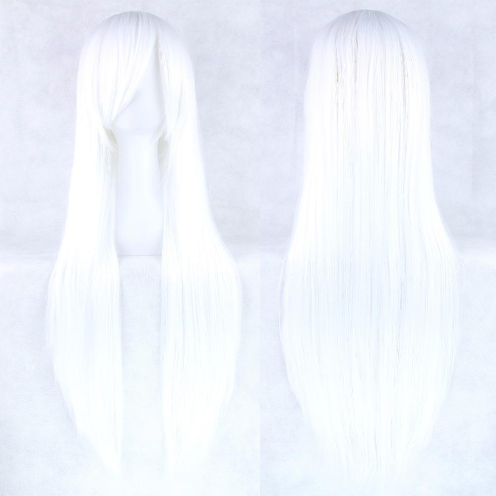 Heat Resistance Long Synthetic Hair Layered Anime Straight Hairpiece Costume
