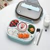 4 Compartment Sealed Lunch Box Stainless Steel Insulated Lunch Box Lunch Box Picnic Storage Multi-compartment Children's Bowl