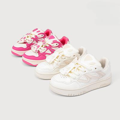 Летние новые универсальные белые туфли в гонконгском стиле, женские сетчатые повседневные кроссовки на толстой подошве в тон