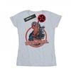 Womens/Ladies Deadpool Gun Finger Cotton T-Shirt