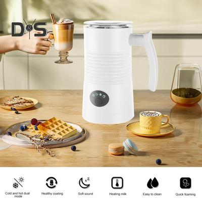 Электрический вспениватель молока, автоматический генератор теплой и холодной пены, большая емкость, низкий уровень шума, можно мыть в посудомоечной машине, легко чистить кофе, машина для приготовления горячего шоколада