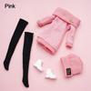 1 Set 1/6 Doll Fashion Casual Clothes Shoes Hats Winter Wear Sweaters Pants Handmade Girl Doll Wearing
