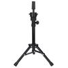 Mannequin Head Stand Adjustable Cosmetology Mannequin Training Tripod for Hairdressing Training