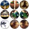 32/44/58mm Hot Sale Anime Pins Second Element Attack On Titan Tinplate Badges  Cosplay  Anime Peripheral Gift