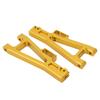 2Pcs Front Rear Lower Swing Arms Aluminum Alloy Lower Suspension Arm for JLB 1Celsius10 Car Truck Series