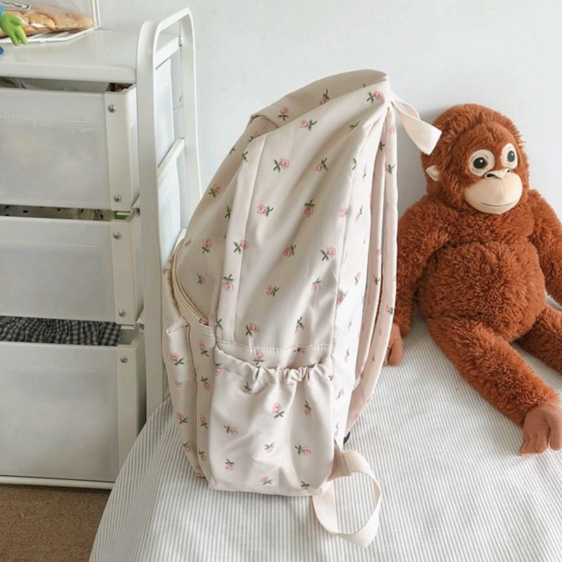 Новый женский студенческий рюкзак с двумя плечами, большой вместимости, дорожный рюкзак для ноутбука, школьная сумка для девочек-подростков