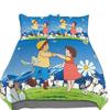 Постельный комплект Хайди, Постельное белье Хайди Девочка из Альп, Комплект пододеяльника Хайди и семья, Украшение спальни