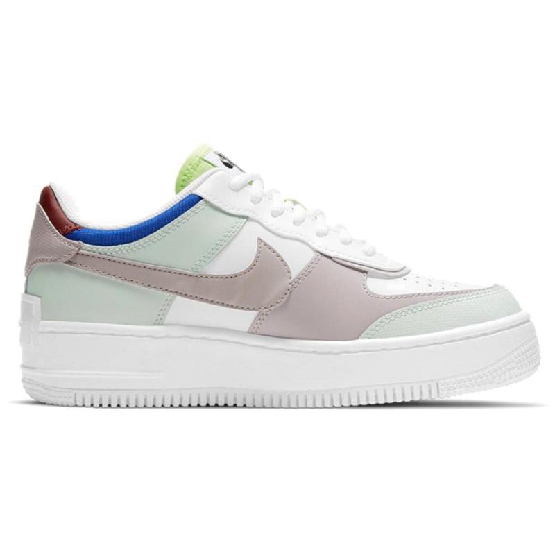 Nike Женские кроссовки Air Force 1 Shadow Se 'Pixel Swoosh   Barely Green' CV8480-300