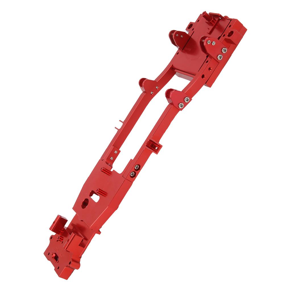 RC металлическая рама шасси DIY часть для WPL D12 110 RC модель автомобиля модернизация детали аксессуары красный