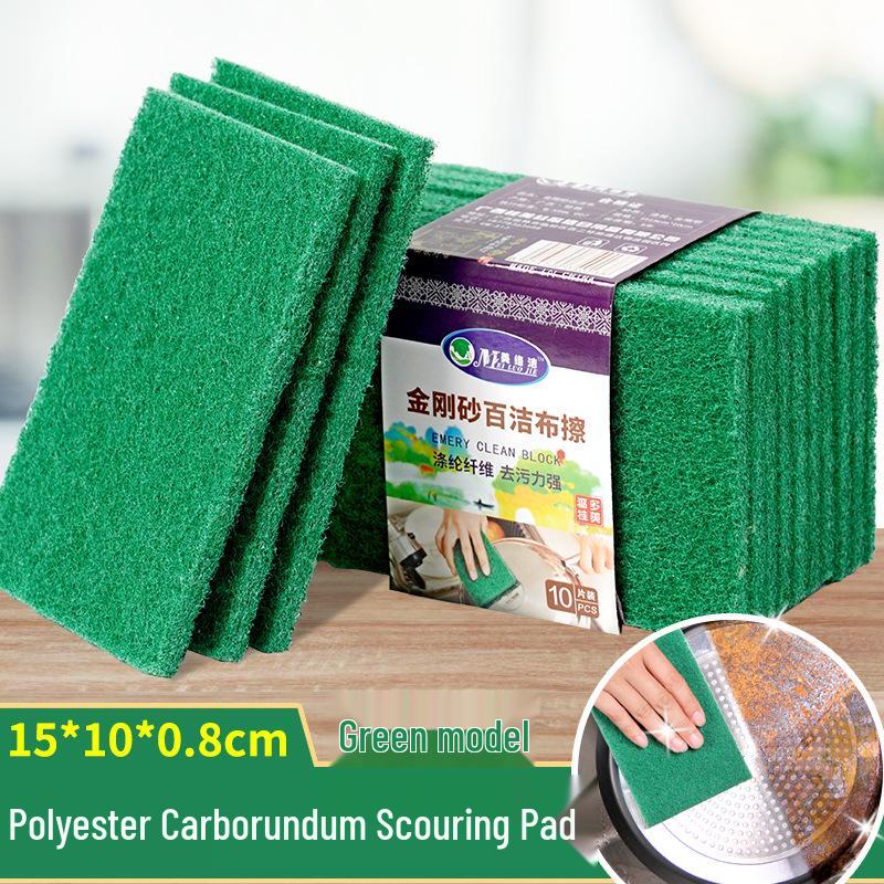 Наждачная губка для мытья посуды Кухонная щетка - Для мытья посуды, кастрюль, ткани и удаления ржавчины