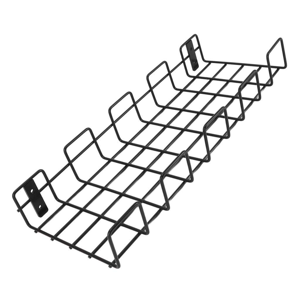 Garden Tool Rack Space Saving Wall Mounted Metal Garden Gadget Organizer Shelf for Small Hose