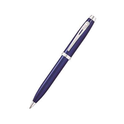 Ручка Sheaffer 100 синяя лаковая/хромированная (шариковая ручка)