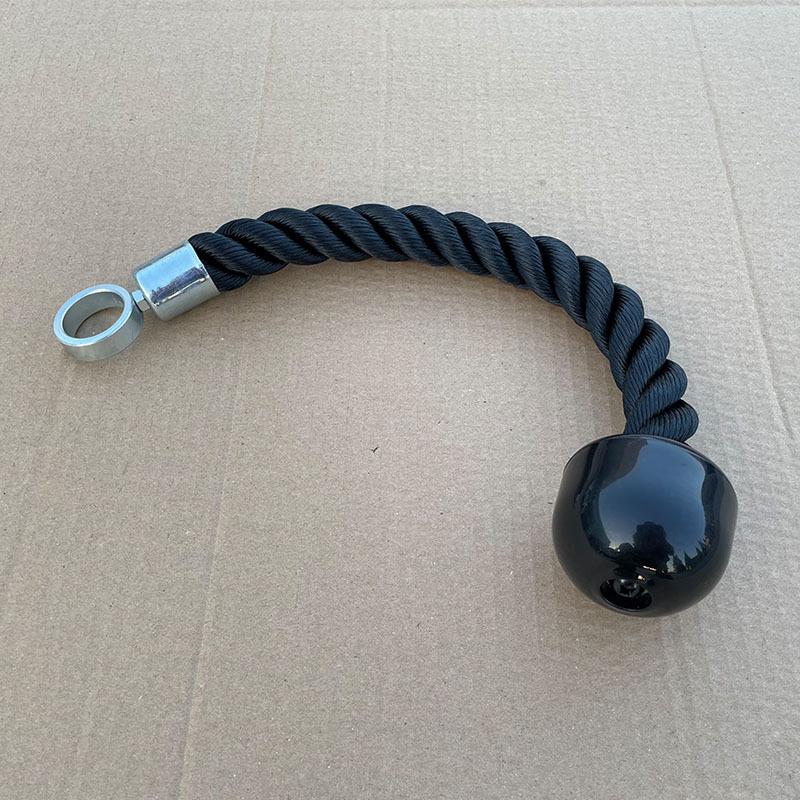 Single Head Triceps & Biceps Gym Rope Handle for Pull and Press Training