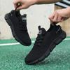 Men'S Ultra Light Running Shoes Soft Sole Breathable Comfortable New Sneakers Outdoor Anti Slip Solid Color Tennis Walking Shoes