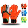 Kids Latex Goalie Gloves Soccer Goalkeeper Gloves Anti-slip Thicken Football Glove Finger Protection Children Soccer Gloves