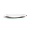 Assiette plate Ariane Terra Triangulaire Céramique Beige (Ø 29 cm) (6 Unités)