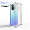 Luxury Clear Phone Case For Redmi Note 11 10 9 Pro Max Shockproof Case On Redmi Note 10S 11S 9S 8 7 6 Pro 10A 10C 9A Back Cover