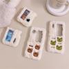 Cartoon Plush Three Bear Frogs for Samsung ZFlip4 Phone Case ZFlip3 Warm ZFlip1/2 Girl