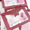 Ins Dry Rose Butterfly Letter Paper Ritual Sense High-value Complete Set of Handwritten Romantic Creative Blessing Gifts