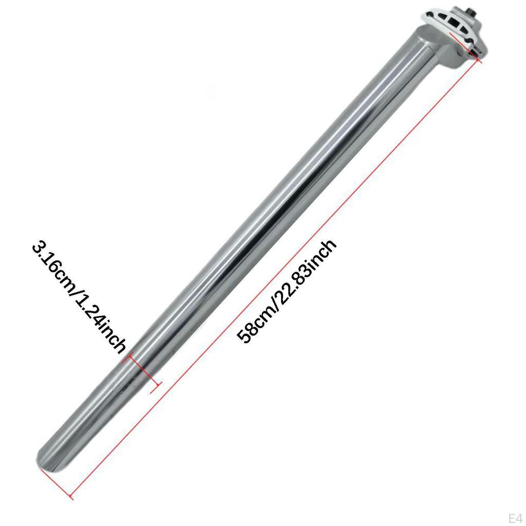 Seatpost Bike Saddle Tube Cycling Equipment Parts Component Replacement Sturdy Post Seat