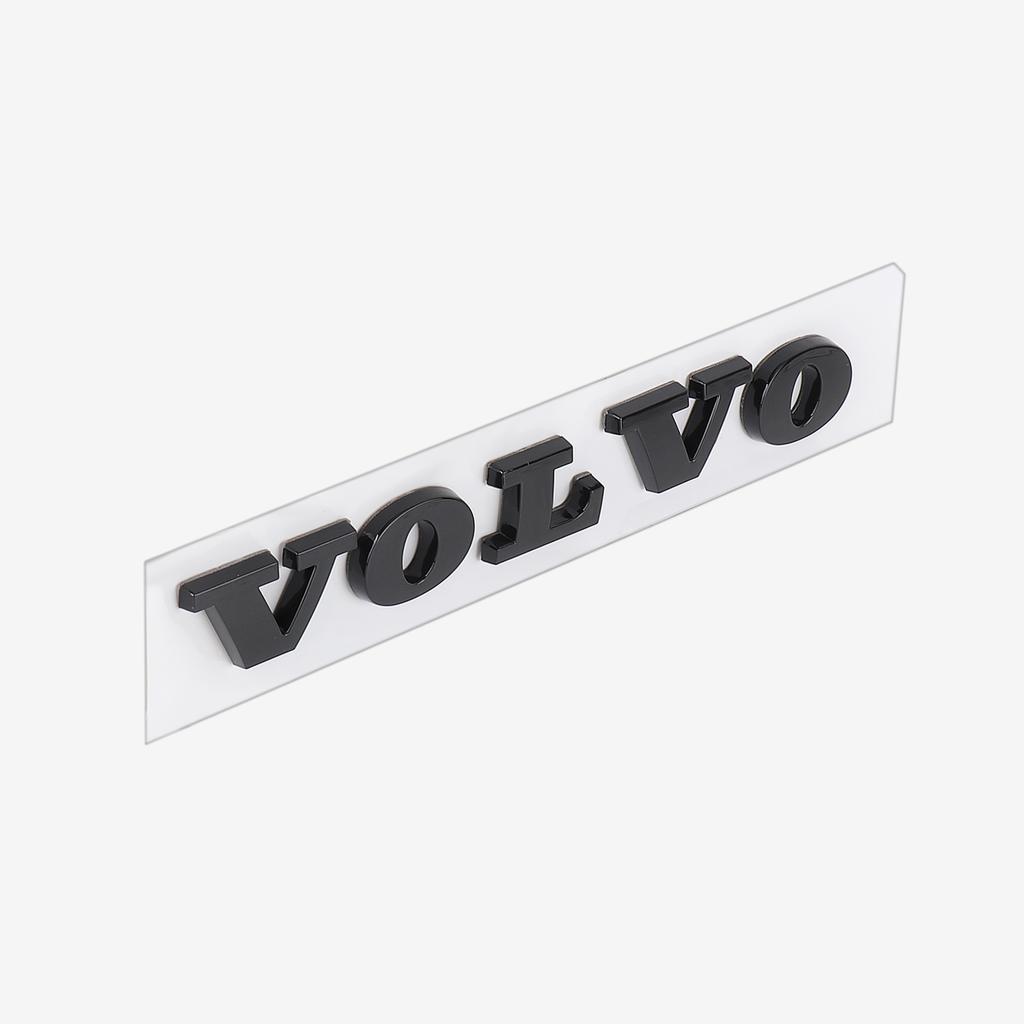 3D АБС Пластик Логотип-Буквы на Капот Автомобиля Volvo Значок Наклейка на Задний Багажник Аксессуары Для Volvo Rdesign XC60 XC90 V40 V50 V60 S60 S40
