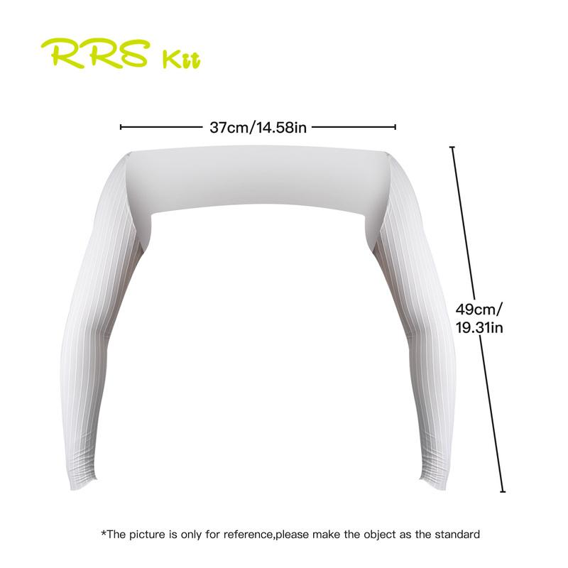 Rrskit Summer Cycling Long Sleeve Quick Dry Breathable Antimicrobial Sleeve Reduces Wind Resistance Professional Competitive