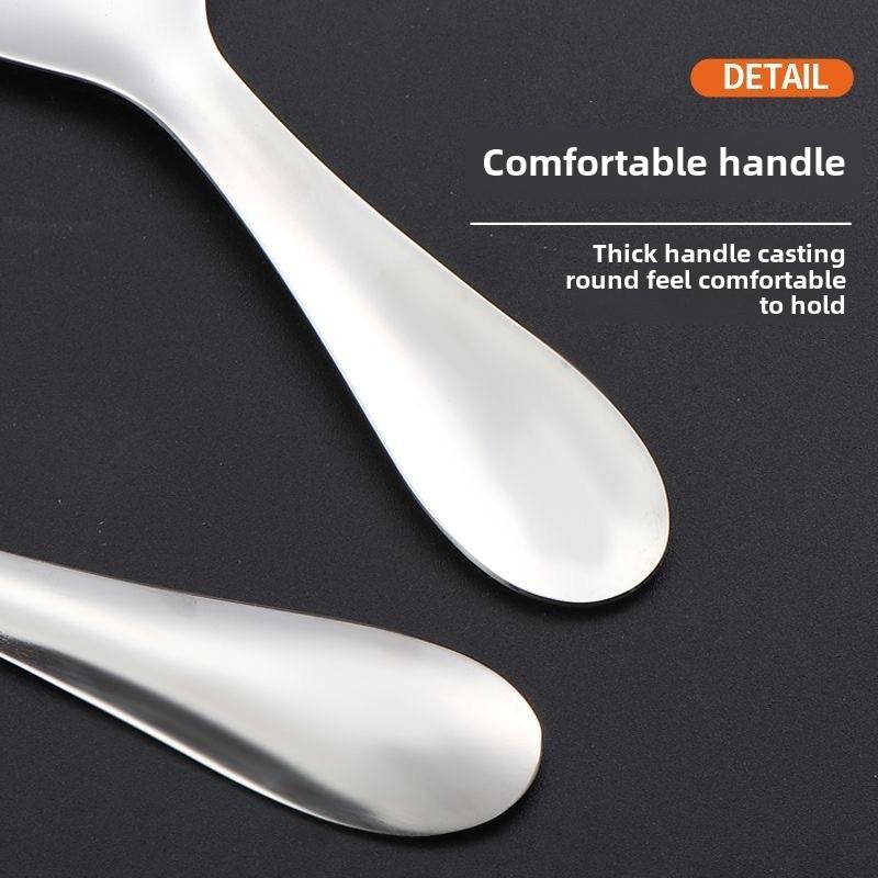 Large Stainless Steel Rice Spoon Thickened Non-stick Household Spoon
