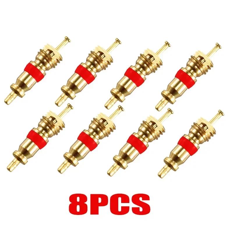 1/20/50/100 шт. Медный золотник для автомобиля, велосипеда, мотоцикла с инструментом для снятия штока клапана шины 4-в-1, инструмент для чистки и ремонта шин