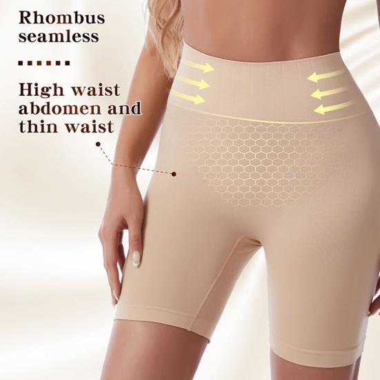Women Shape Shorts High Waist Tummy Control Compression Safety Boyshort Invisible Under Dress Seamless Underwear Smooth
