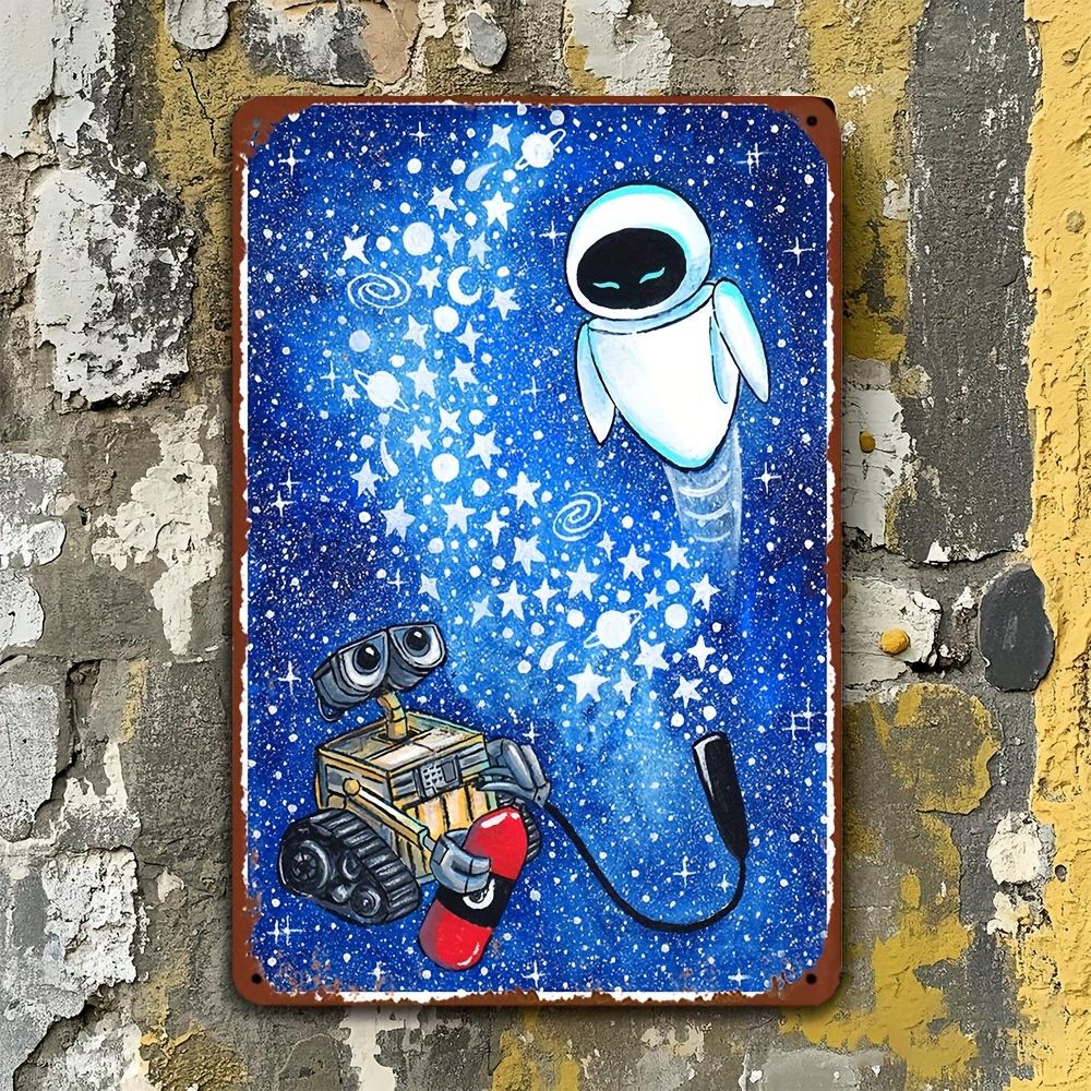 Miniso Мир анимации Диснея Металлическая табличка Декор Настенный декор Искусство Настенная роспись Украшение комнаты Декор Ретро Металлическая табличка Тарелка Бар Постеры