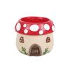 Resin Mushroom House Tealight Holder