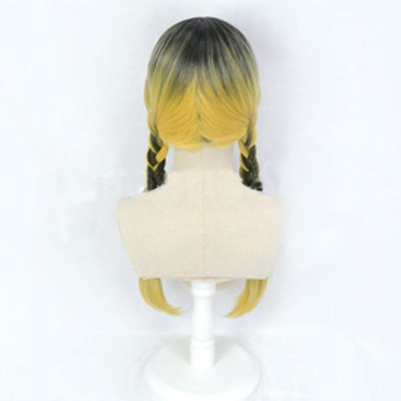 75cm Anime Tokyo Revengers Haitani Ran Haitani Rindo Wig Cosplay Wig Tenjiku Rokuhara Tandai Double Long Twist Braid Hair Wig