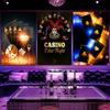 Vintage Casino Royale Poker Gambling Posters Canvas Painting Poker Night Dice Poker Chips Wall Picture For Bar Club Home Decor