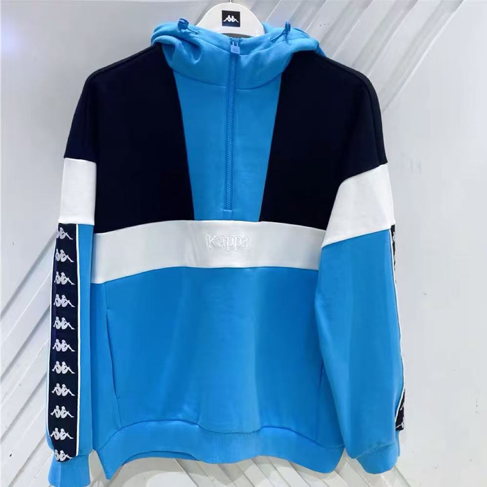 Kappa Knitted Hoodie Spring Men's Sports Hoodie Casual Long Sleeve Hoodie