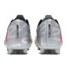 Nike Mercurial Vapor 13 Pro Round Toe Laced HG (Rubber Short Studs) Slip Resistant Durable Soccer Shoes Men Sneaker Silver Pink AT7902-906