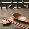 DOITOOL Chopstick Rest Wooden Spoon Rest Chopstick Pillow Spoon Rest Japanese Style Chopstick Stand Cutlery Rest Japanese Tableware Decoration