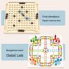 Magnetic Wooden Minesweeper & Ludo Puzzle Toy for Early Childhood Development