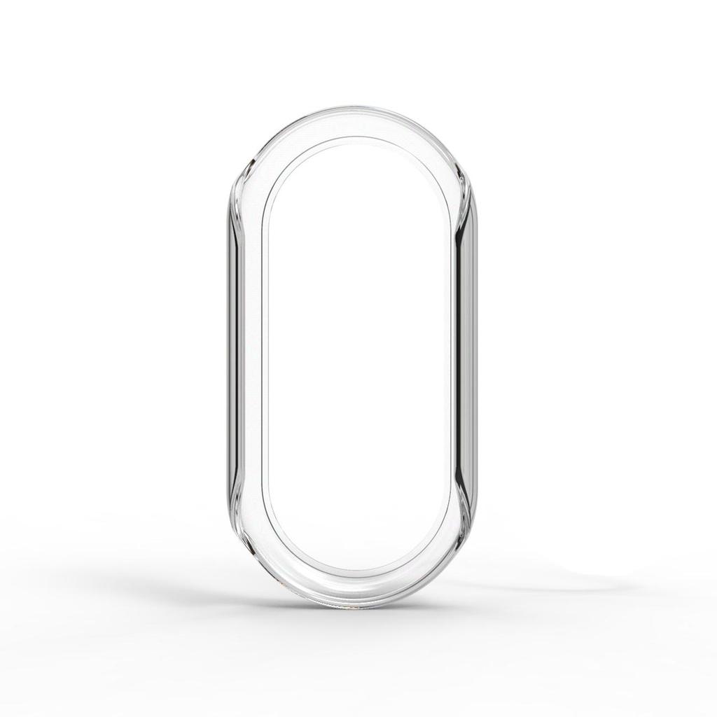 Мягкий защитный чехол для ПК для Xiaomi Mi Band 8, половина упаковки, защитный чехол с бампером, чехол для Xiaomi Mi Band 8, умные часы