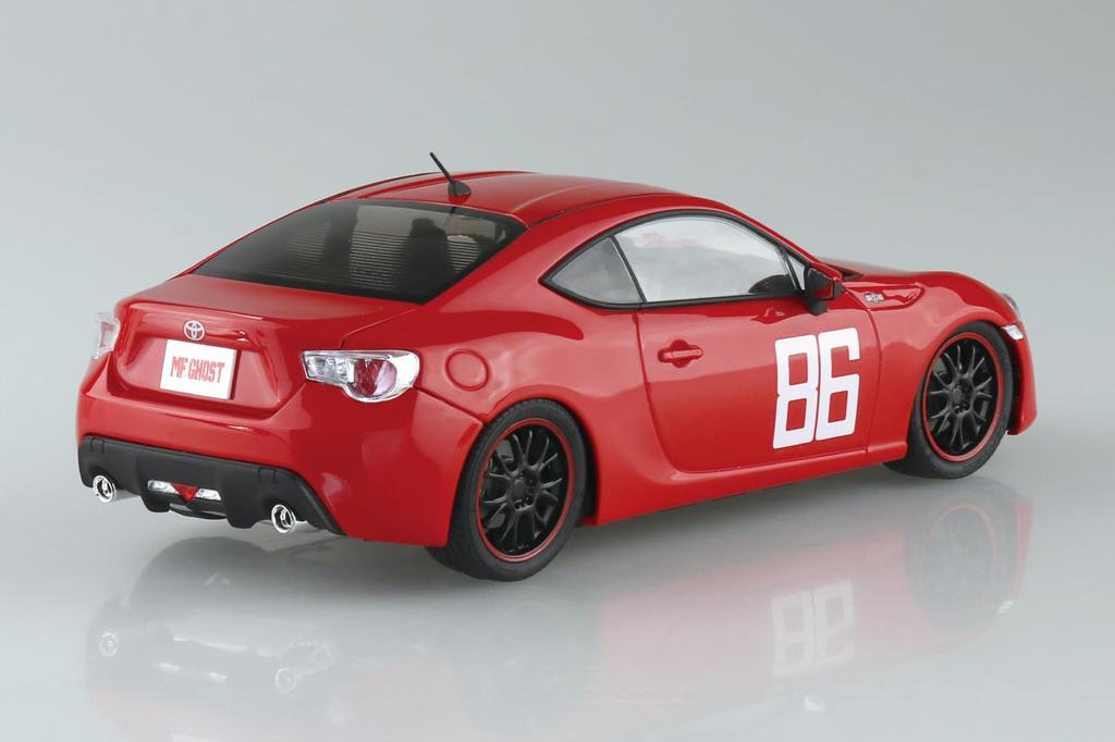 Aoshima Bunka Kyozaisha MF Ghost Нацуми Катагири ZN6 TOYOTA86 Том 1 Одавара Пайкс Пик спецификация масштабная пластиковая модель № 1 1/24 (автомобиль)